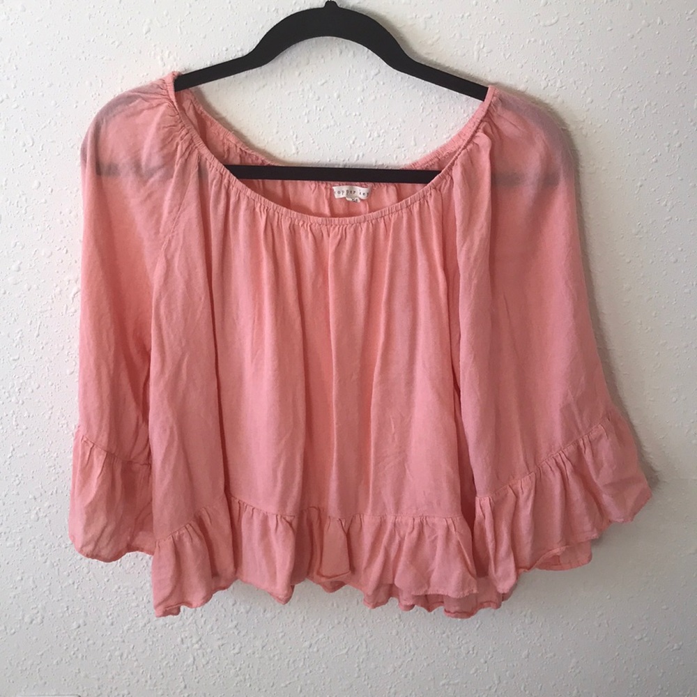Orange blouse